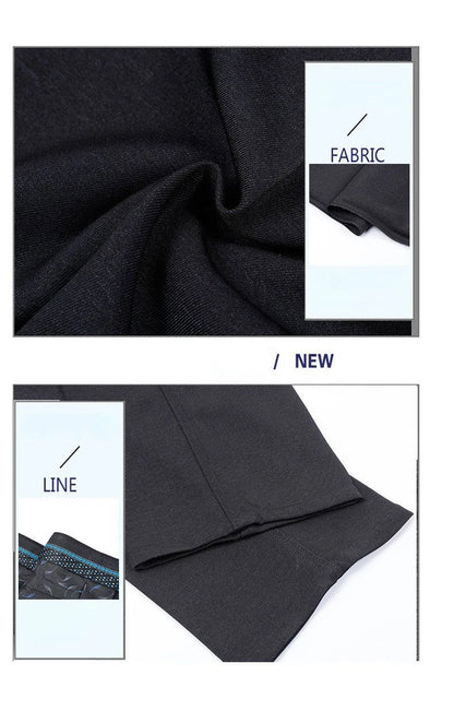 New Men's Summer Thin Autumn Thicken Business Casual Pants Fashion Solid Gentle Trousers Male Brand Suit Pant Black Grey GOZBKF