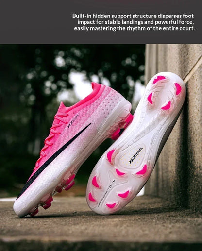 New Men Football Boots Futsal Cleats Unisex Soccer Shoes Hot Sale High-quality Professional Women Ultralight TF/FG Sneakers