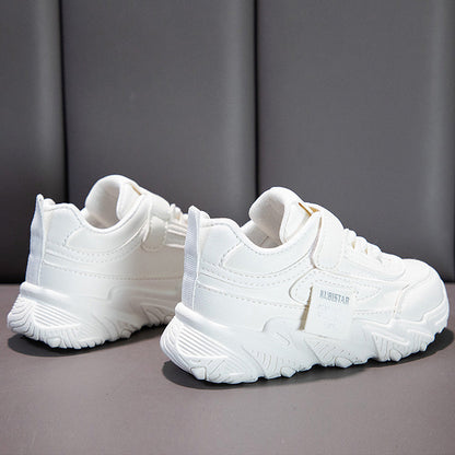 Kids Sports Shoes for Girls Boys Children Running Sneakers PU Soft School Casual Shoes Classic Fashion Anti-skid Spring Autumn