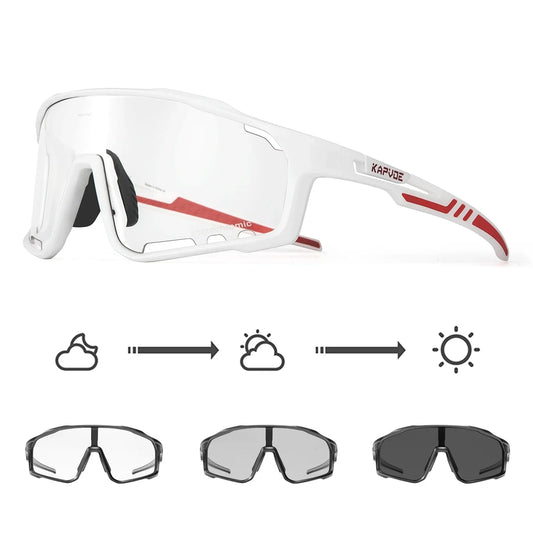 Photochromic Sunglasses Men's Women Sports Cycling Glasses Road Running Goggles MTB Bike Bicycle Mtb Eyewear For Driving