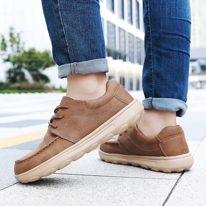 Men's casual leather shoes Genuine Leather Men's Casual Shoes Summer Men Shoes handmade Leather Men Loafers