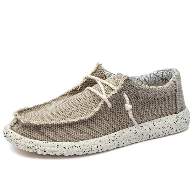 Summer Men's Canvas Shoes Denim Sneakers Men's Canvas Shoes Breathable Moccasins Vulcanized Shoes Men's Sneakers Shoes Plus Size