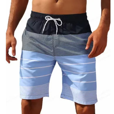 Swim Trunks Quick Dry Board Shorts Bathing Suit Breathable Drawstring With Pockets for Surfing Beach Summer Men's Swim Shorts5XL