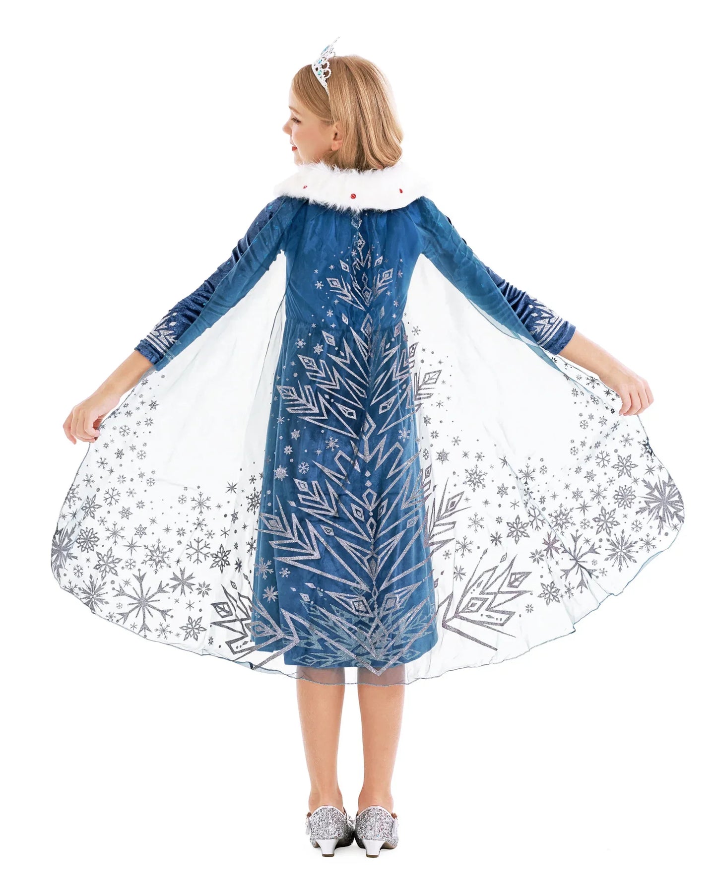Frozen 2 Elsa Princess Girls Dress Up Snow Queen Costume Carnival Party Halloween Kids Carnival Birthday Party Clothes