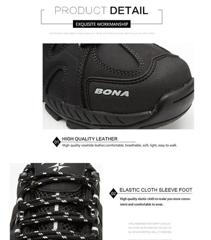 New Arrival Classics Style Men Hiking Shoes Lace Up Men Sport Shoes Outdoor Jogging Trekking Sneakers