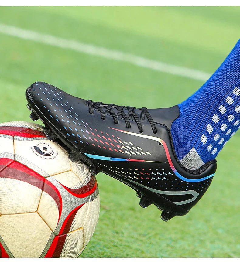 New Men Football Boots Non-Slip High-quality Woman Soccer Shoes Grass Cleats Futsal Sneakers Match Indoor Outdoor Football Shoes