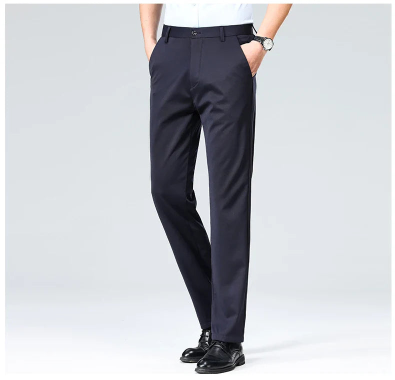 Men's Pants Lightweight Quick Dry Dress Pants for Men Casual Trousers with 4 Pockets 4 Way Stretch Golf Pants Spring Summer 42