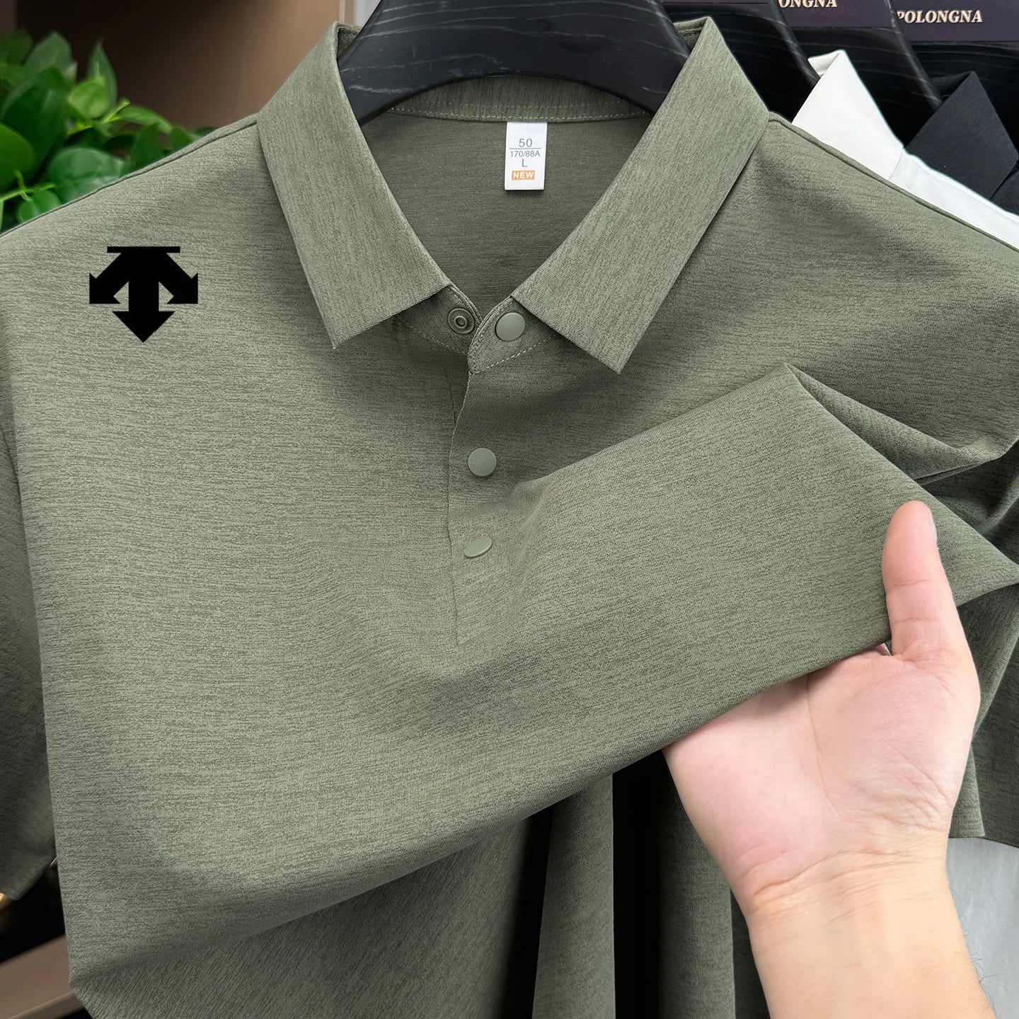 Designer's summer new men short sleeve business casual comfortable sports polo shirt exquisite brand best-selling embroidery top