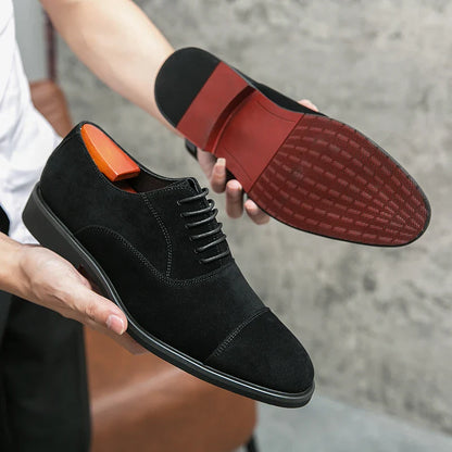 Dress Oxfords Men's Formal Shoes Casual Business Flats Leisure Footwear Party Loafers Retro Men Moccasins Zapatillas Para Hombre