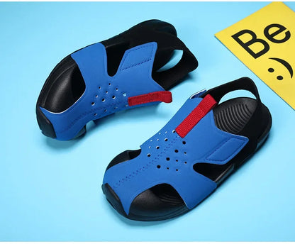 Children Functional Sandals Kids Fashion Airplane Shoes Summer New Baby Beach Shoes  Boys and Girls Cool Barefoot Sandals