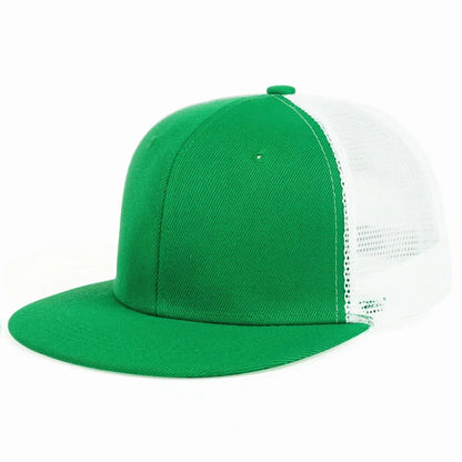 Fashion Men Baseball Cap Blank Mesh Camouflage Solid Color Hip Hop Hat Outdoor Sports Visor Snapback Hats Trucker Caps