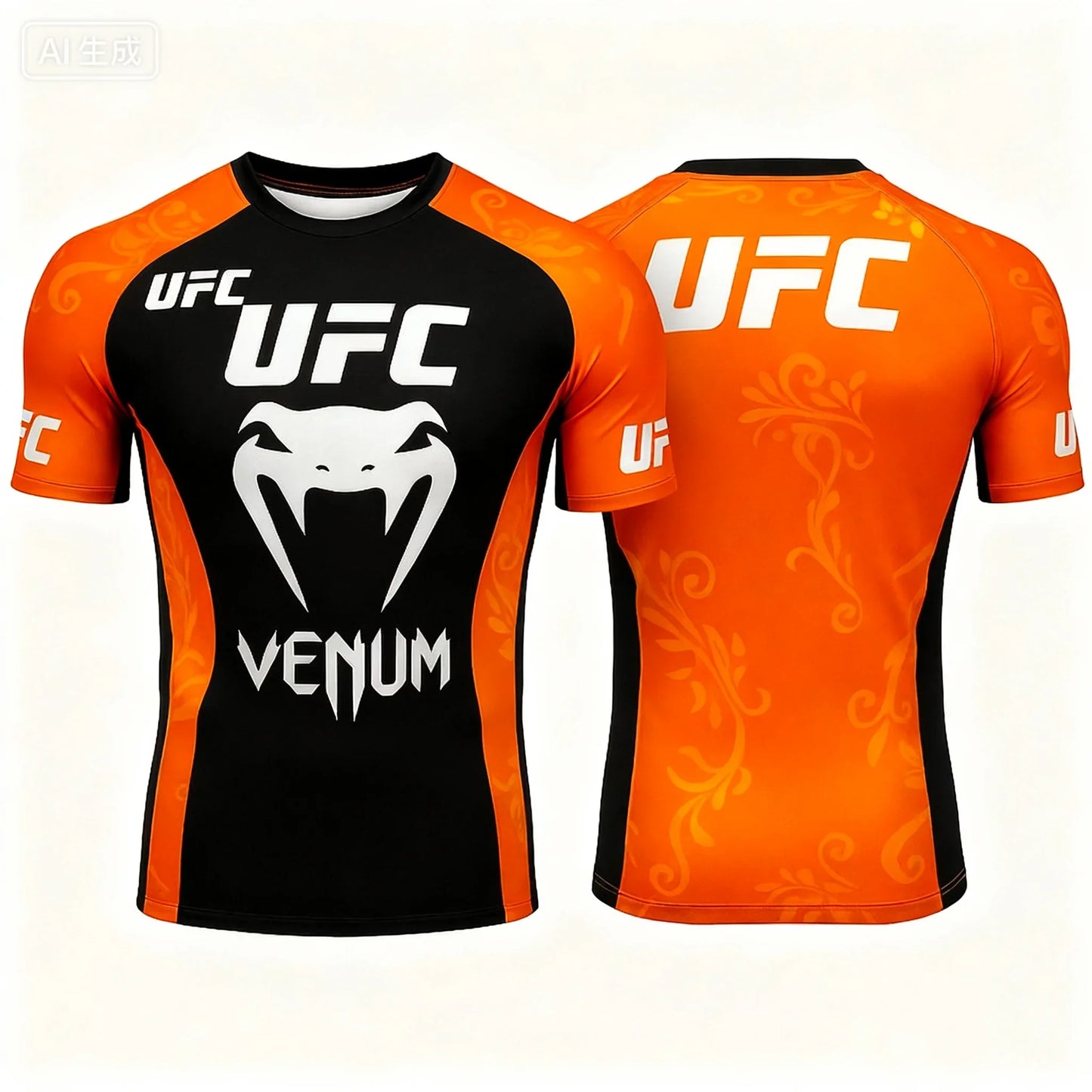 Fashion Gym T-shirt Man Boxing Fighting Competition Training Sports T Shirts Casual O-neck Short Sleeve Tops Summer Loose Tees