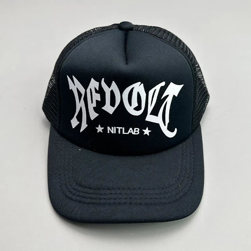 New Cool Street Hip Hop Letter Colorful Meshed Men Women Baseball Hats Cotton Summer Adjustable Breathable Snapback Sport Caps