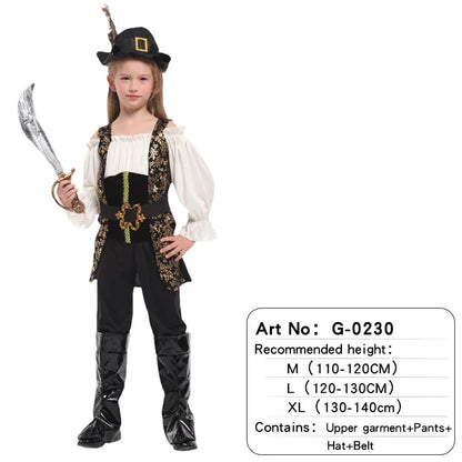 Child Greek Roman Warrior Gladiator Costume Boys Knight Cosplay Carnival Party Fancy Dress No Weapon