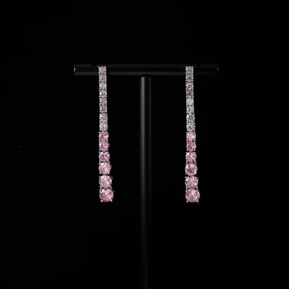Trendy Jewelry Set for Women Layer Tennis chain Necklace Set Cubic Zircon Wedding Engagement Jewellery Accessories