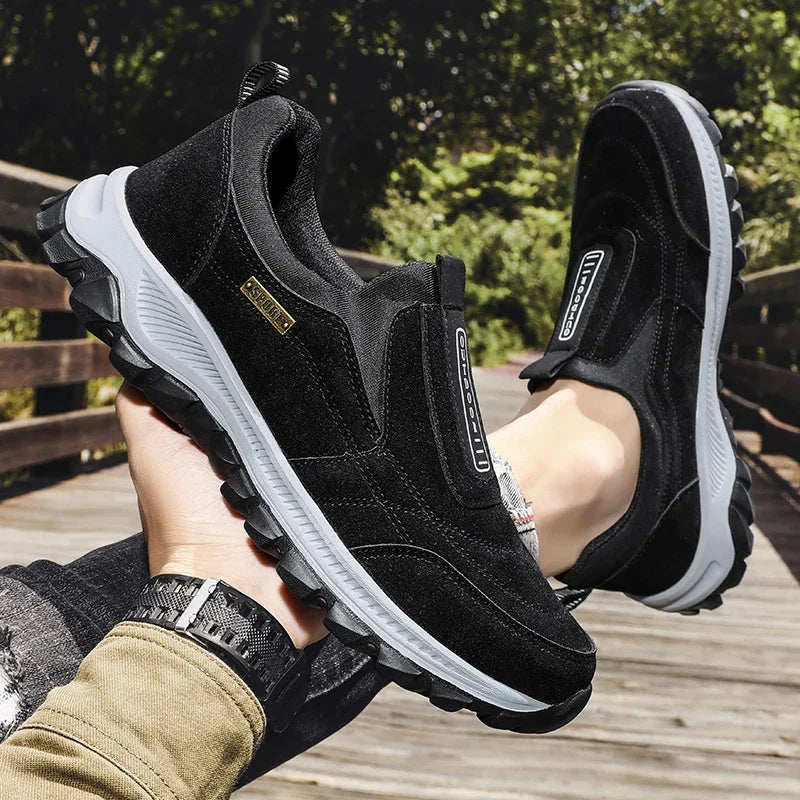 Men's Outdoor Hiking Shoes, Lightweight and Non Slip, Large Size 39 49, Camping, Running, Jogging, Leisure Sports Shoes