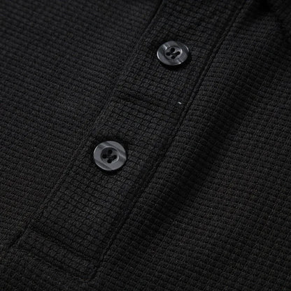 High end fashion polo shirt embroidered long sleeved men's clothing autumn new comfortable and breathable casual brand T-shirt