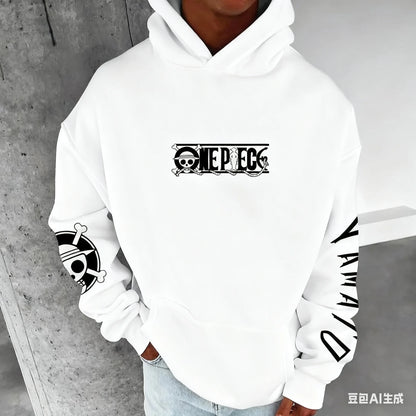 ONE PIECE Yamato Harajuku Anime 2025 Streetwear Winter Oversized Hoodie Vintage Men Women Long Sleeve Hooded Sweater Top Y2k
