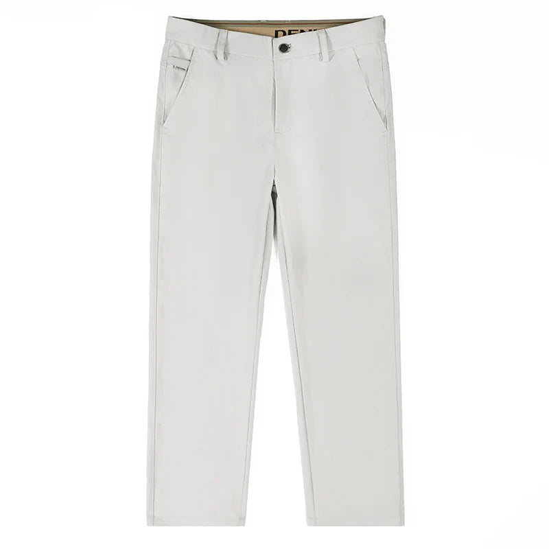 Men's Fashion Casual Straight Pants Baggy Classic Wide Leg Simple Trousers Loose Male Comfortable Soft Quality Pants