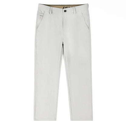 Men's Fashion Casual Straight Pants Baggy Classic Wide Leg Simple Trousers Loose Male Comfortable Soft Quality Pants