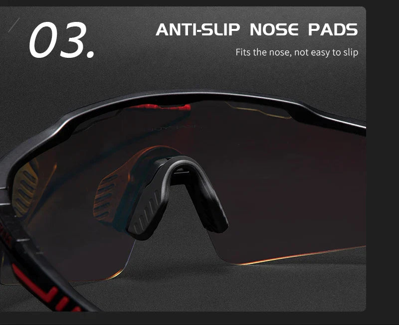 Photochromic Sunglasses UV400 Bike Bicycle Glasses Men's Blue Sports Woman Cycling Eyewear Outdoor MTB Glasses Bike Goggles