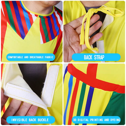 2025 New adult Circus Clown Cosplay Costumes Stage Performance Halloween Clown Role Play  Supply for Birthday Carnival