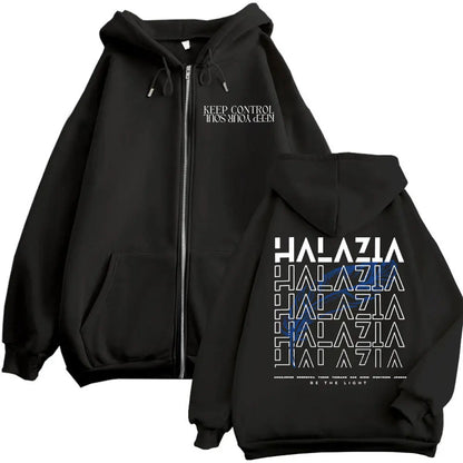 Merch Zipper Hoodie Men Women High Quality Fashion Zip Up Jacket Coat Autumn Winter Casual Loose Sweatshirts