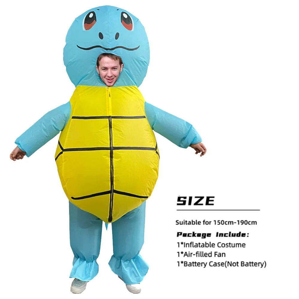 Inflatable Anime Jenny Turtle Cosplay Costume Funny Fancy Dress Halloween Party Cosplay Holiday Party