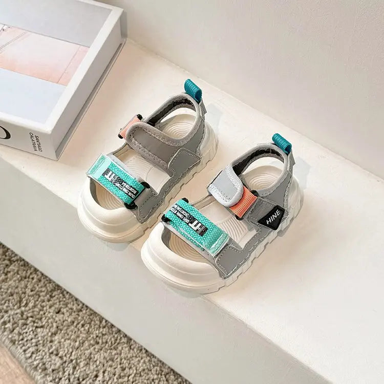 Kids Fashion Sport Sandals Girls Boys New Summer Casual Outdoor Non Slip Sole Sandals Lightweight Comfortable Design Beach Shoes