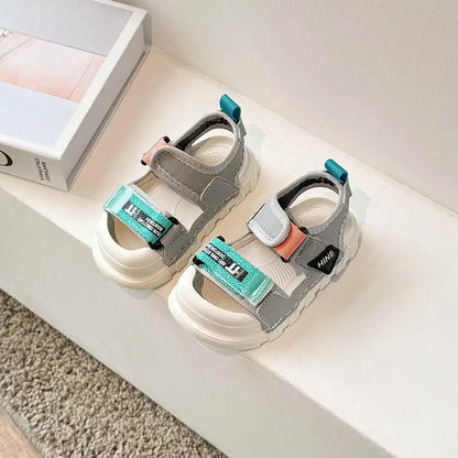 Kids Fashion Sport Sandals Girls Boys New Summer Casual Outdoor Non Slip Sole Sandals Lightweight Comfortable Design Beach Shoes