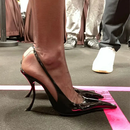 New Fashion Pointed High-heel 10.5 cm Women's Sandals Summer Women Shoes Sandalias De Mujer Shoes for Women Size 34-43