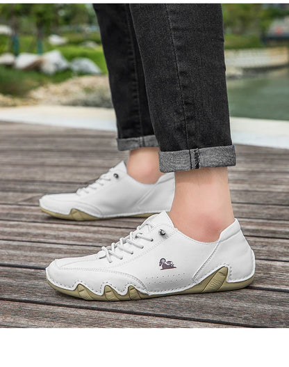 Men's shoes four season new plus size casual shoes fashion low-top soft sole breathable outdoor shoes men's sports walking shoes