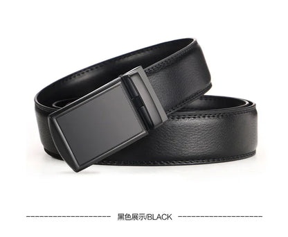 Plus Large Size 170 160 150 140 130cm Men Belt Automatic Belts Leisure Fashion Ratchet Belts for Men Jeans Pants Waist Waistband
