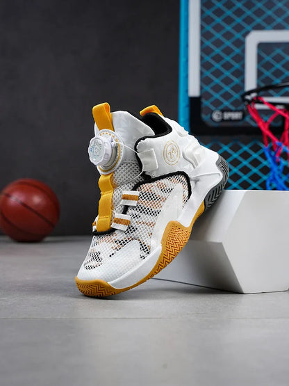 High-Quality Breathable Casual Basketball Shoes for Boys Fashionable Children's Footwear for Comfort And Style