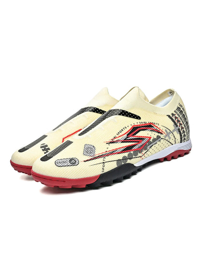 Athletic TF Turf Soccer cleats PU Fabric Skin-friendly Upper Rubber Non-slip Sole Reliable Quality Training Footwear