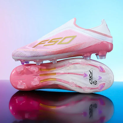 New Men Football Boots High-quality Soccer Shoes Sneakers Match Indoor Non-Slip Grass Cleats Mid-top Light Hot-selling Outdoor