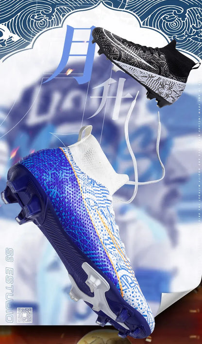 Hot-Selling Football Boots Men's Soccer Cleats TF/FG Wear-Resistant Training Shoes Outdoor Non-Slip Sneakers Size33-46