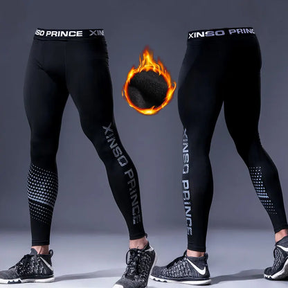 Men's Thermal Underwear Pants Winter Thick Fleece Lined Long Johns Warm Leggings Base Layer Bottoms Keep Warm Compression Tights