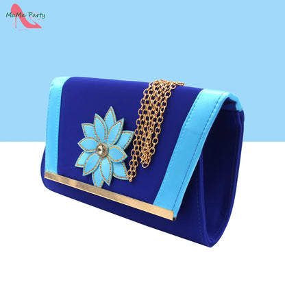 Design Italian Women Shoes and Bag Set in Green Color High Quality Comfortable Heels with Appliques for Wedding