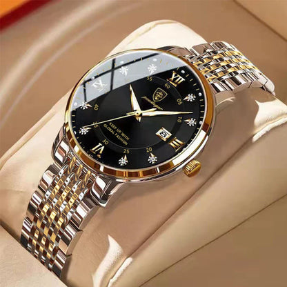 Luxury Woman Watch Waterproof Stainless Steel Luminous Date Ladies Watch Fashion Simple Casual Women’s Quartz Watches