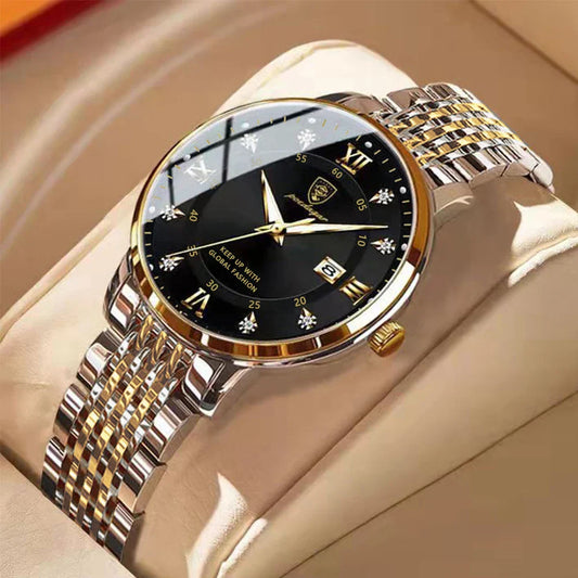Luxury Woman Watch Waterproof Stainless Steel Luminous Date Ladies Watch Fashion Simple Casual Women’s Quartz Watches