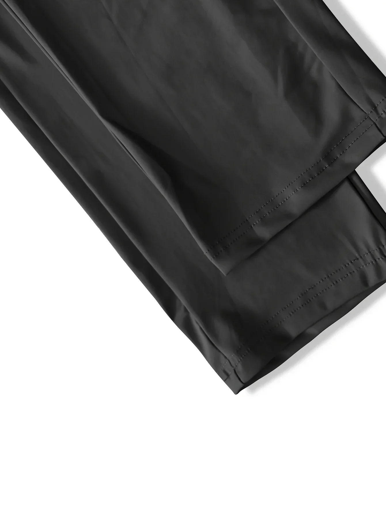 Men's Casual Pants High Elastic Fiber Drawstring Zipper Pocket Quick Dry Sports Pants Baggy Joggers Football Hiking Man Fishing