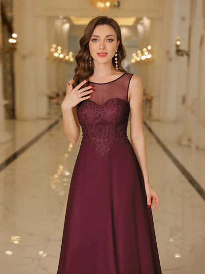 Long Mermaid Evening Dresses Burgundy V Neck Fish Bone Lace Formal Party Prom Maxi Gowns Elegant Robe De Soiree 2025