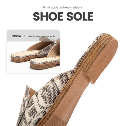 Women's Sandals Non Toe Outdoor Slippers Beach Shoes Luxury Summer New 2024 Slippers Women's Low Heel Shoes