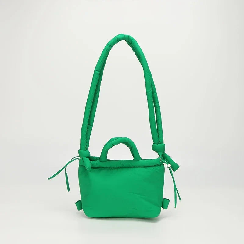 Colorful Nylon Small Square Shoulder and Crossbody Bags Super Cool Simple Versatile Handbags for Women 2024 Casual Hot Sale