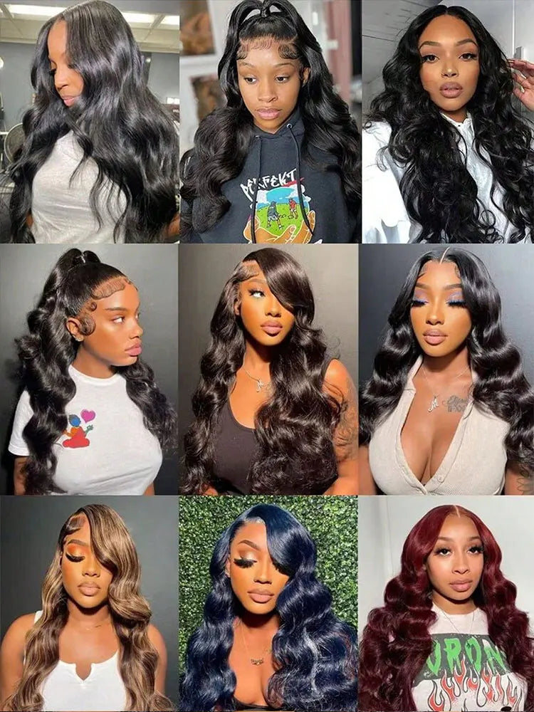 Body Wave 13x6 Hd Lace Frontal Wig Human Hair Glueless Wet And Wavy Wig For Women 13x4 Body Wave Lace Front Human Hair Wigs