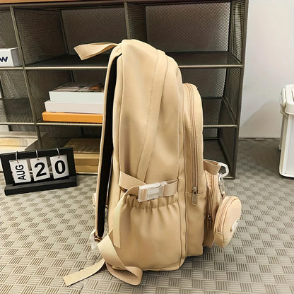 Simple Large Capacity Sports Travel Backpack Junior High School Leisure Backpack Tutorial Bag