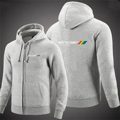 New Men's Fashion Sinclair Zx Spectrum Hoodies Long Sleeve Zipper Hoodie Hooded Fleece Sweatshirts Casual Sports Men Clothing