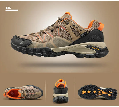 Breathable Hiking Men's Sports Shoes Luxury Designer Climbing Trekking Sneakers for Men Outdoor Work Man Boots 110609A