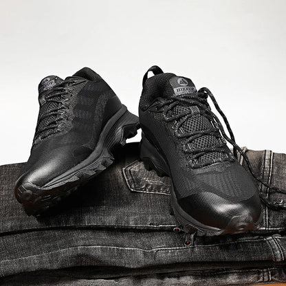 Outdoor Running Shoes Men Women Anti-skid Hiking Camping Sports Trail Male Safety Footwear Comfort Trekking Sneakers